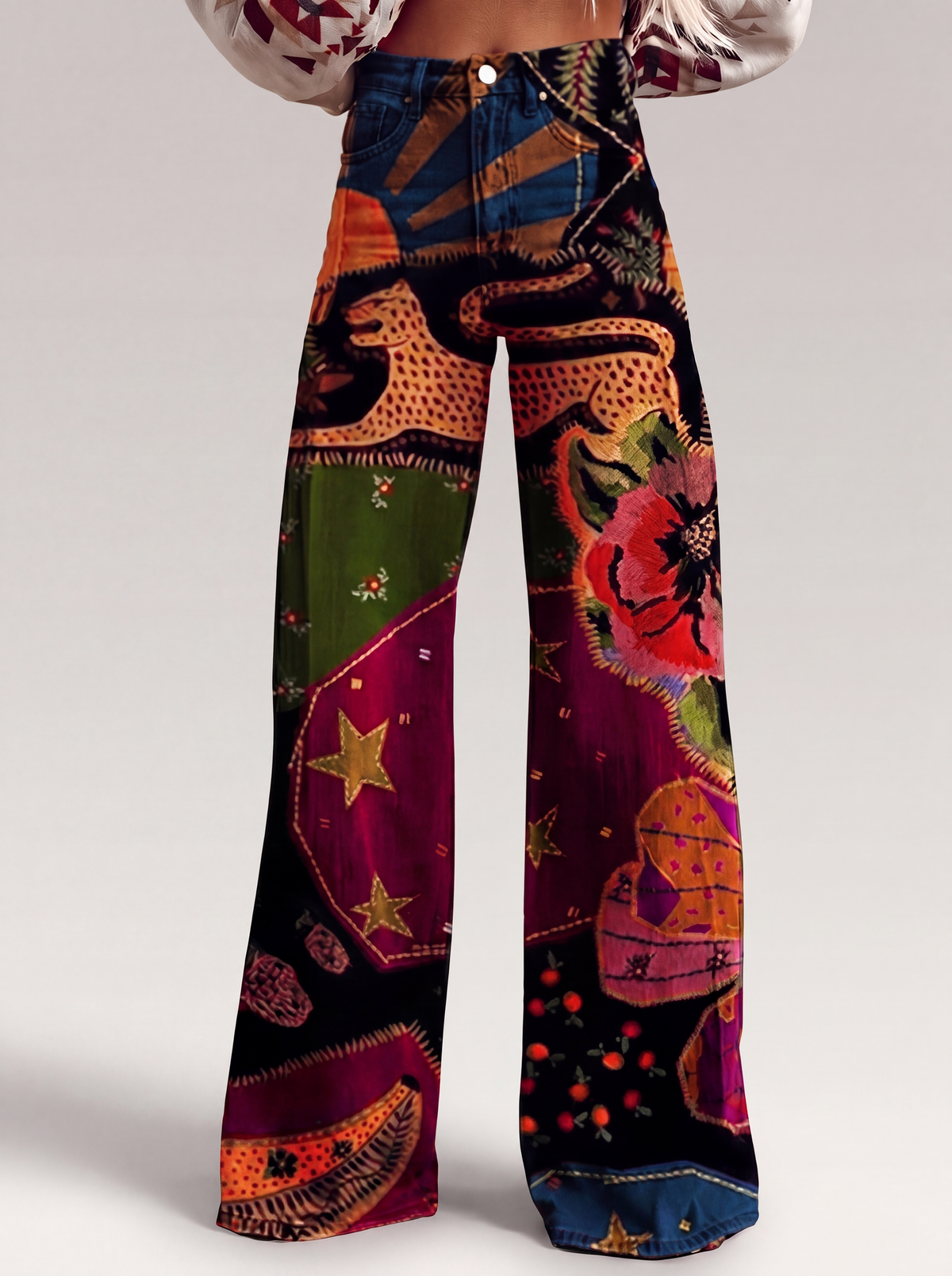 Lena | Pantalones de estilo boho chic