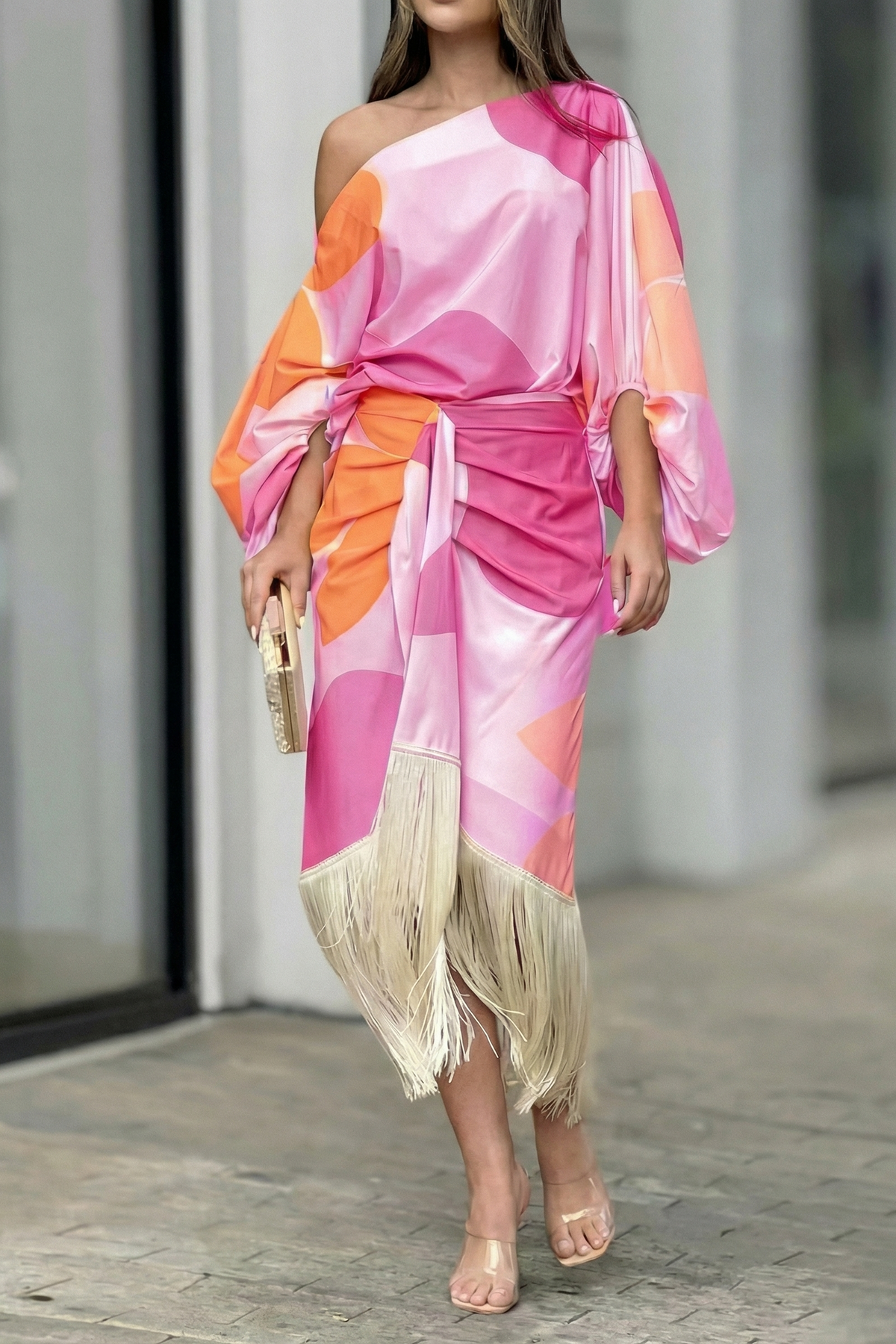 The Capri | Conjunto de dos piezas con flecos