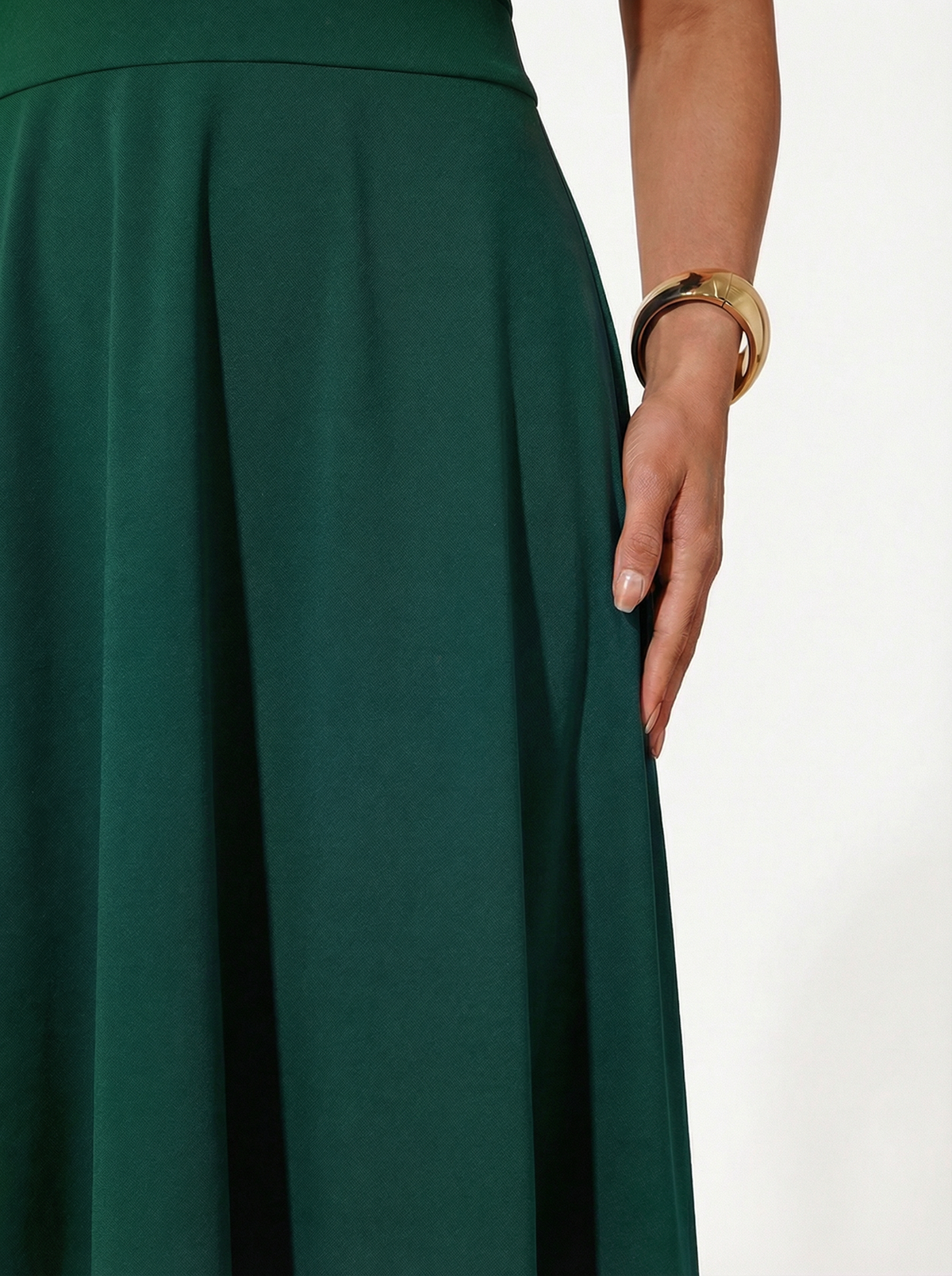 The Chiara | Vestido verde esmeralda NUA Selection