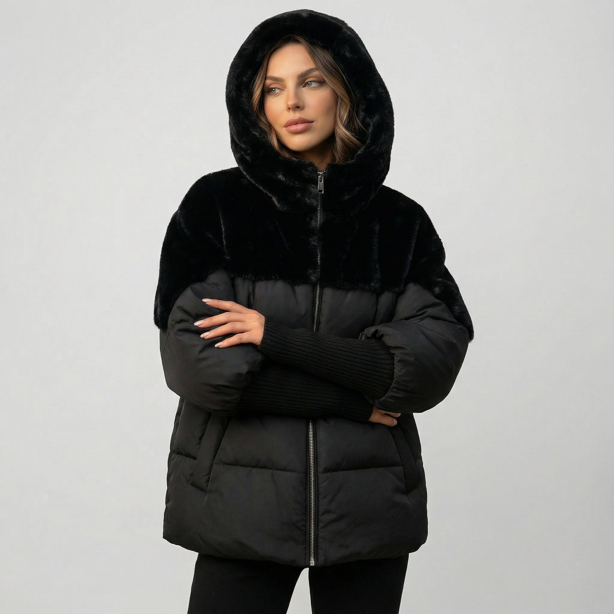 MARCELINA™ | Chaqueta de plumas elegante