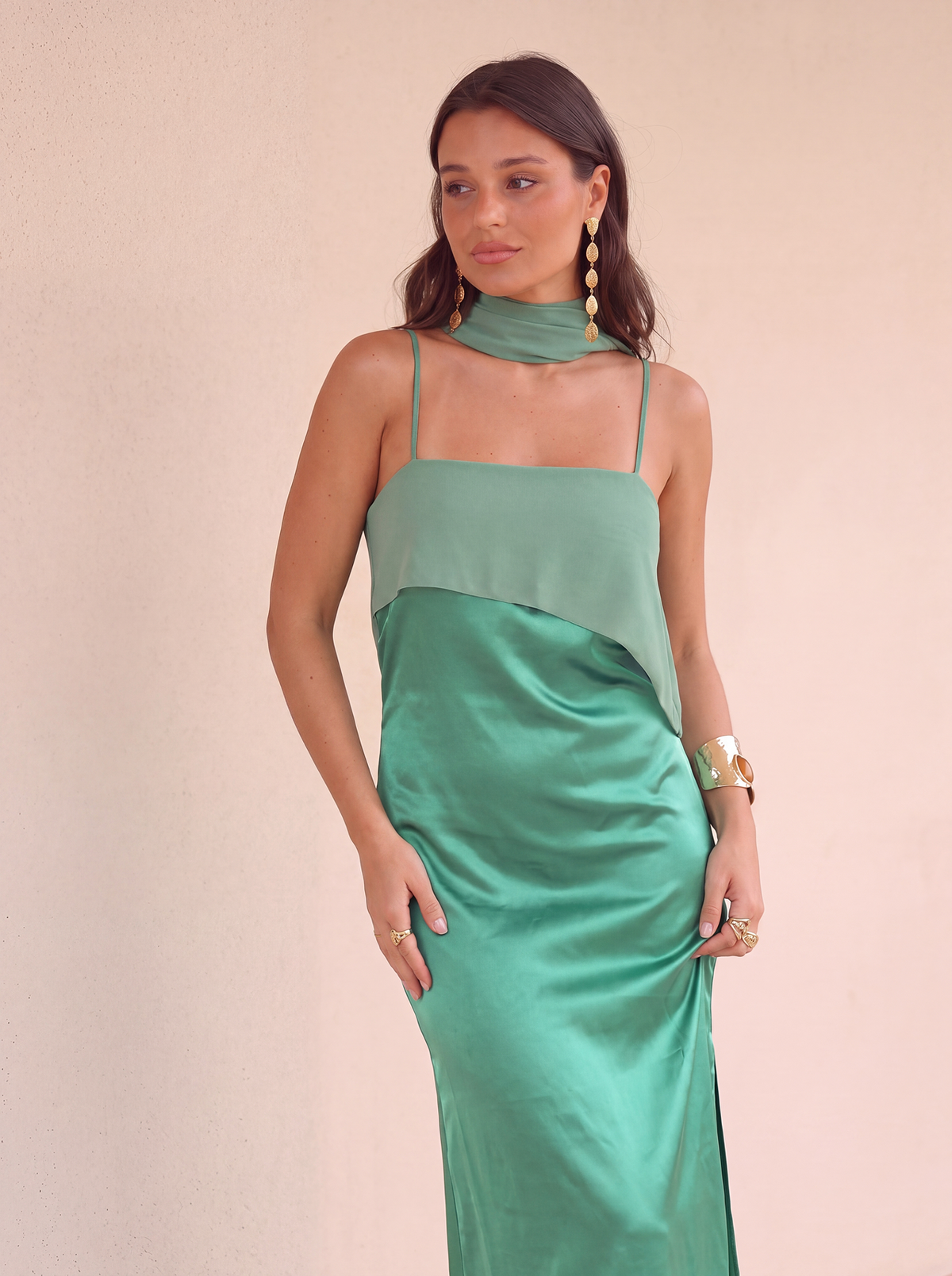 JOANNA / VESTIDO VERDE