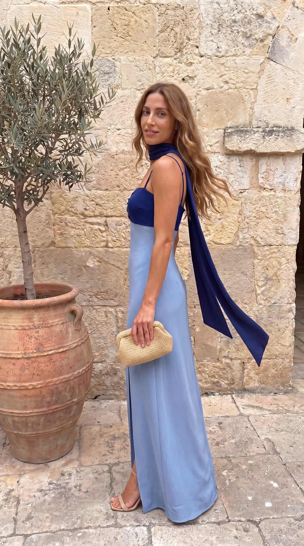VESTIDO ZAHARA AZUL