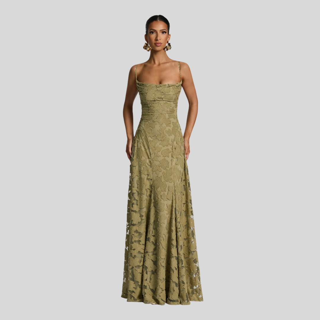 CLARA LEÓN™ | Elegante vestido largo
