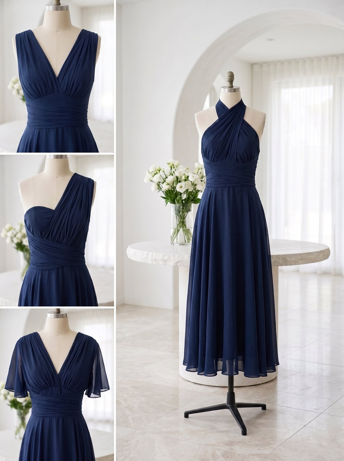 VESTIDO MILANO MULTIPOSICIÓN DE INVITADA