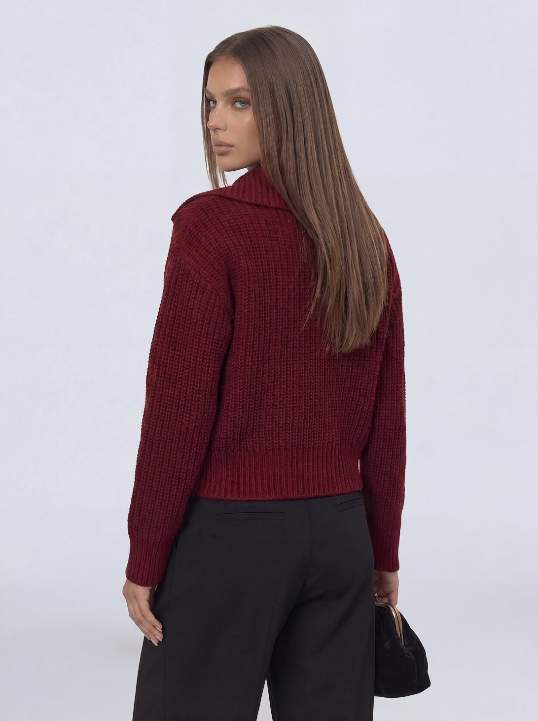 The Valenza | Cardigan Button-Front Knit