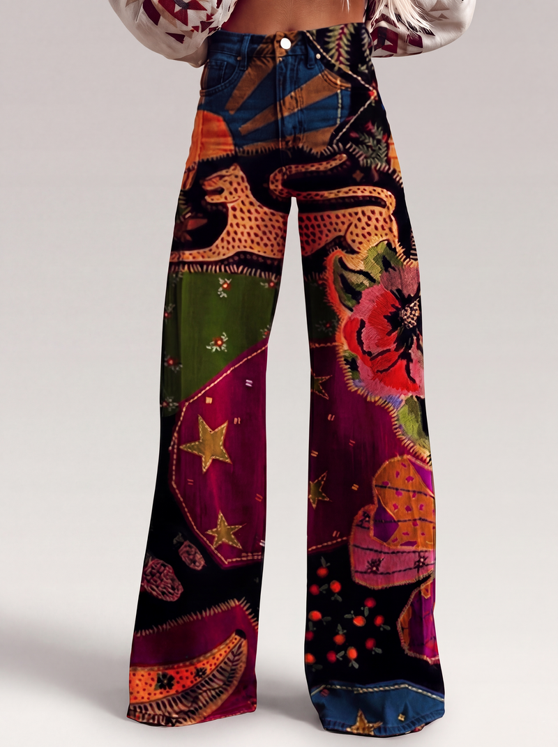 Lena | Pantalones de estilo boho chic