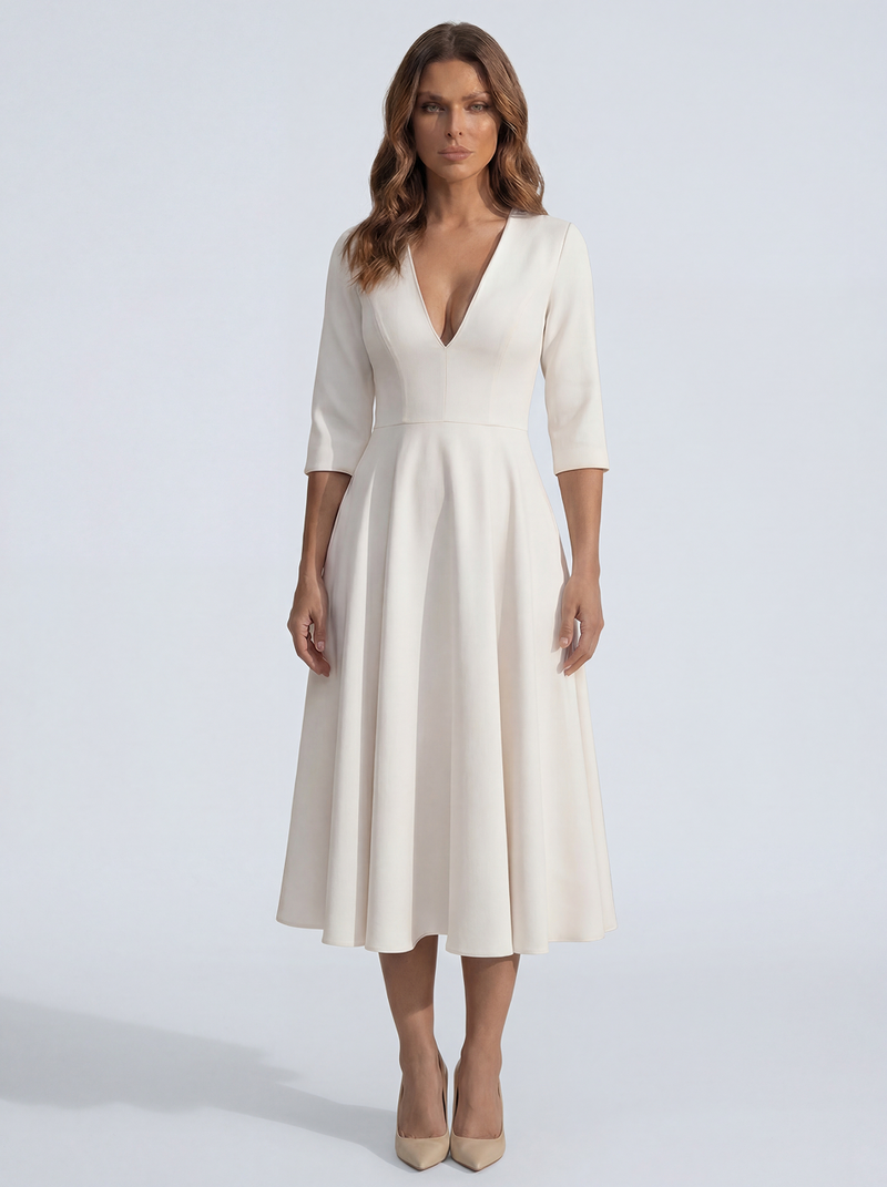 The Chiara | Vestido blanco NUA Selection