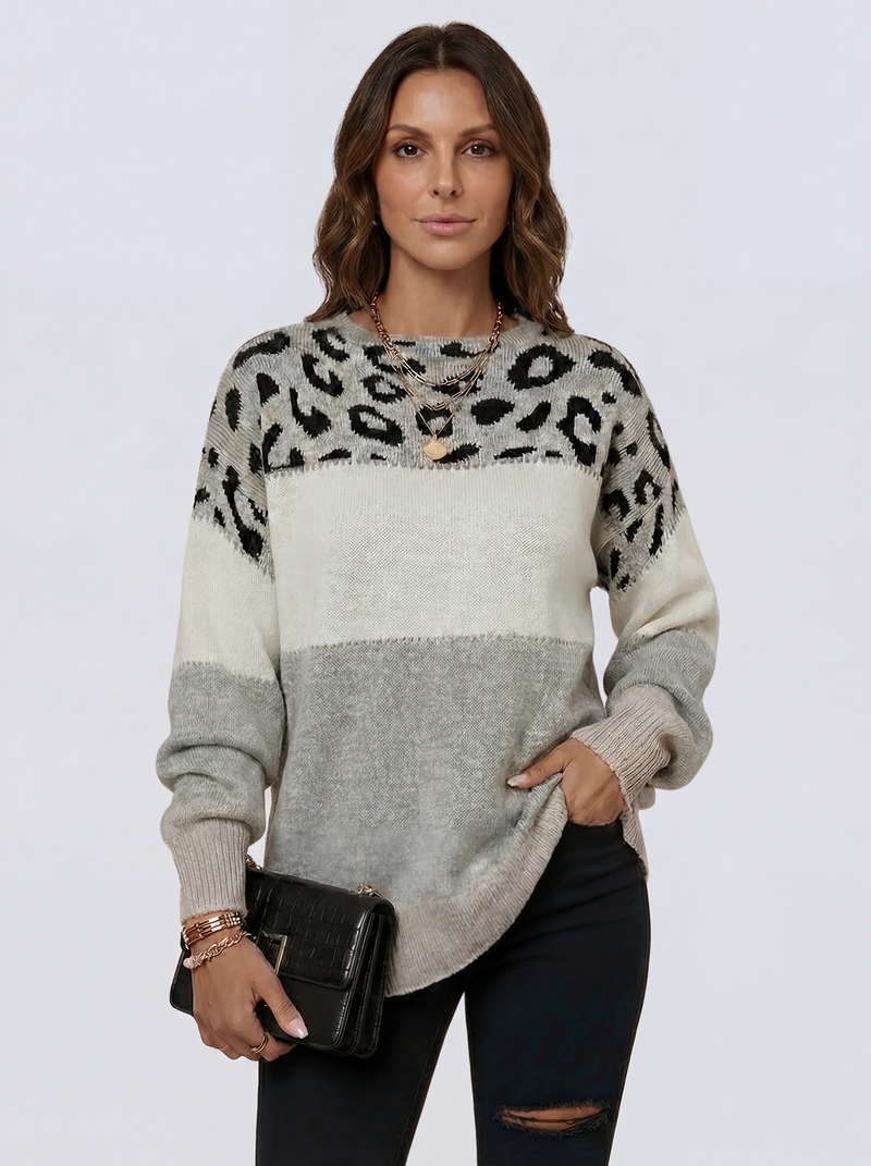 The Cheyenne | Leopard Print Suéter