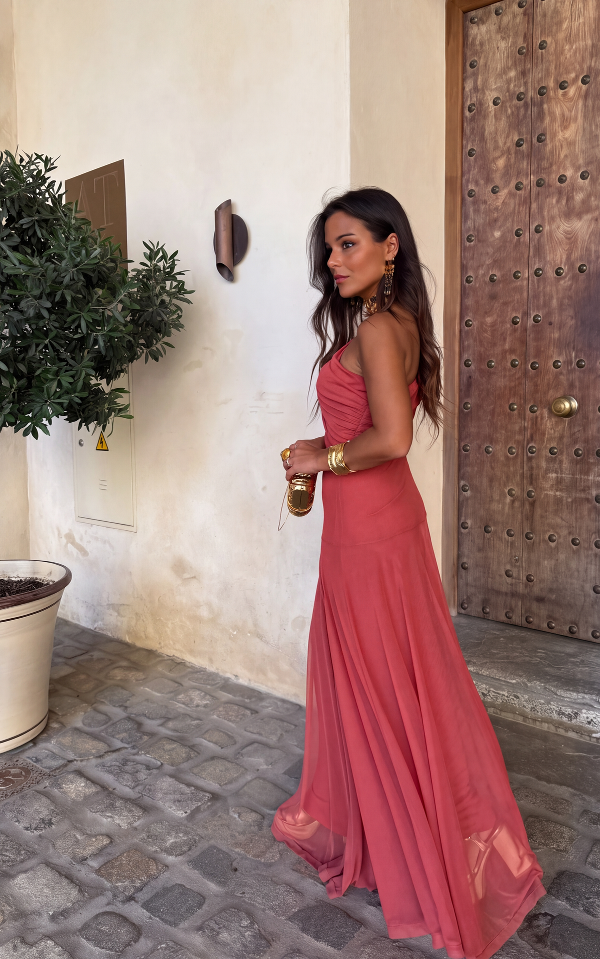 VESTIDO TOLEDO CORAL