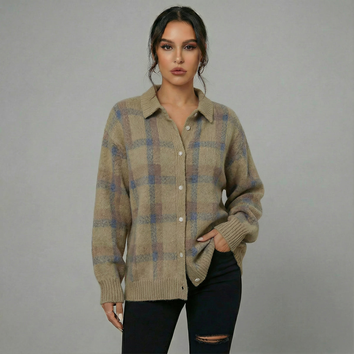 LEANDRA™| Cárdigan lungo elegante