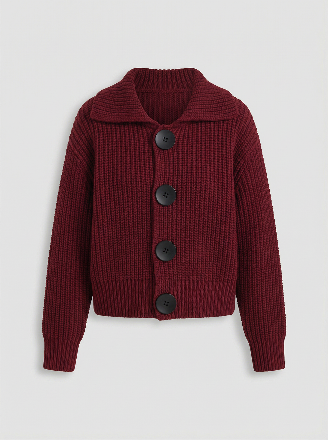 The Valenza | Cardigan Button-Front Knit