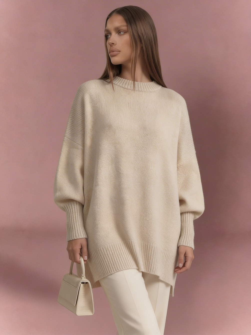 The Aureline | Oversize Premium Suéter
