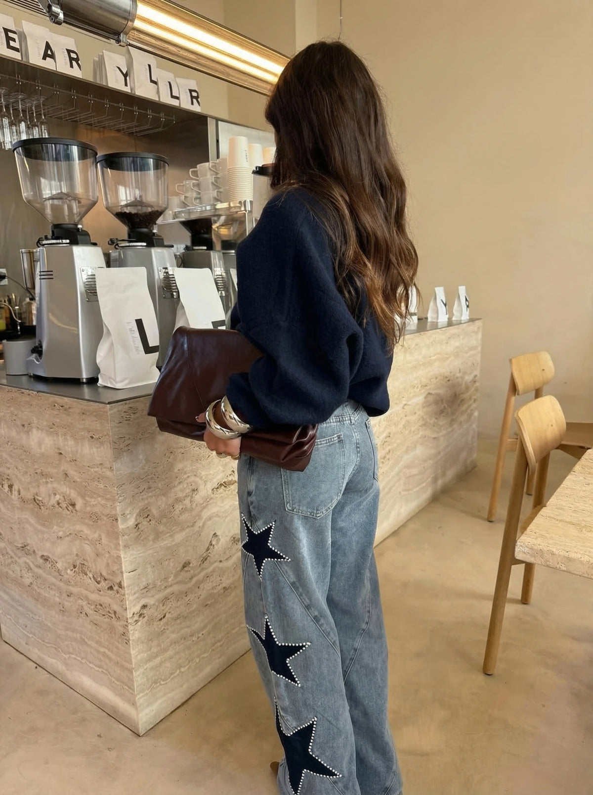 Star Wide-Leg Jeans | Limited Edition