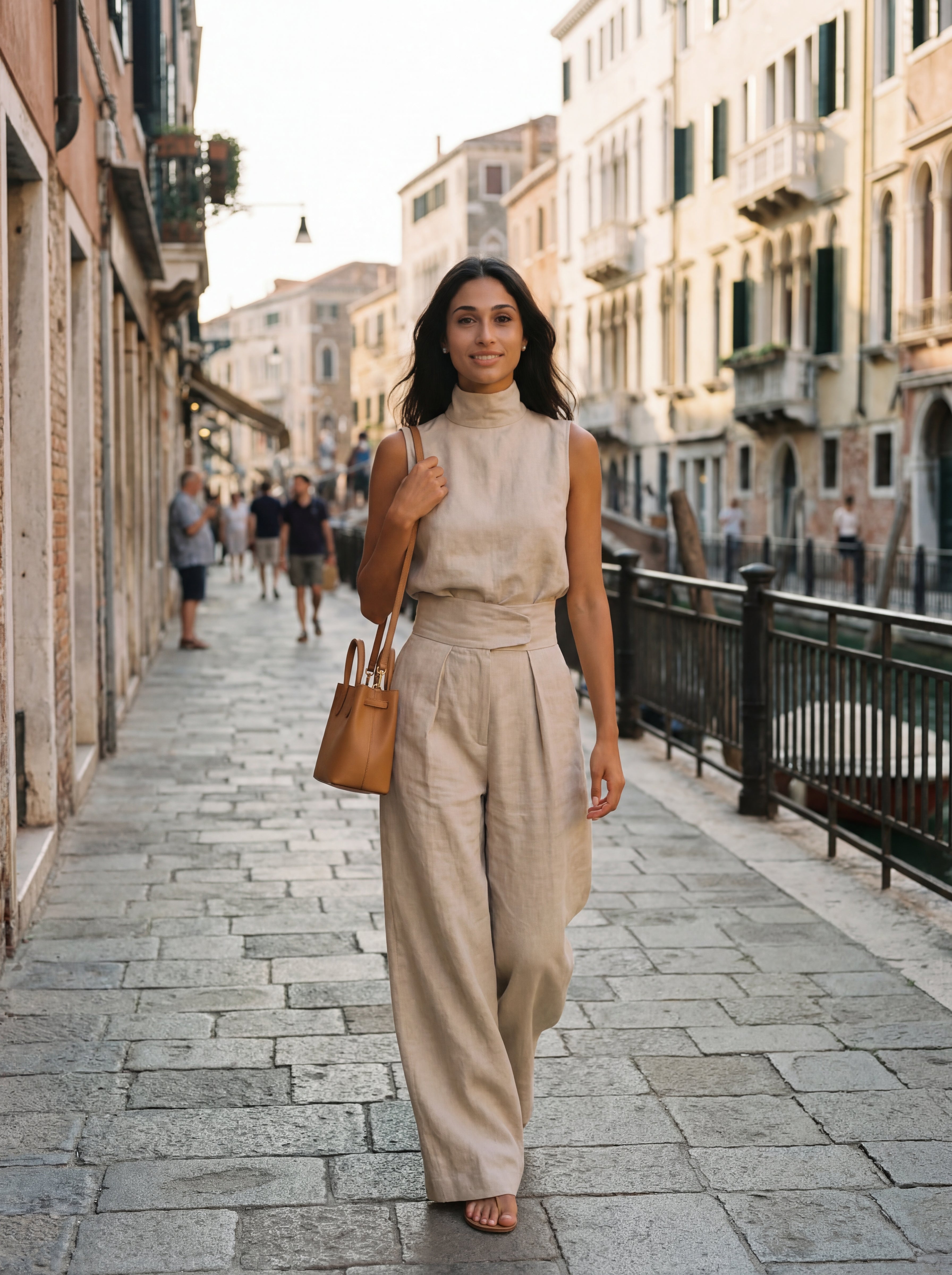 The Isola | Conjunto de Lino de Dos Piezas