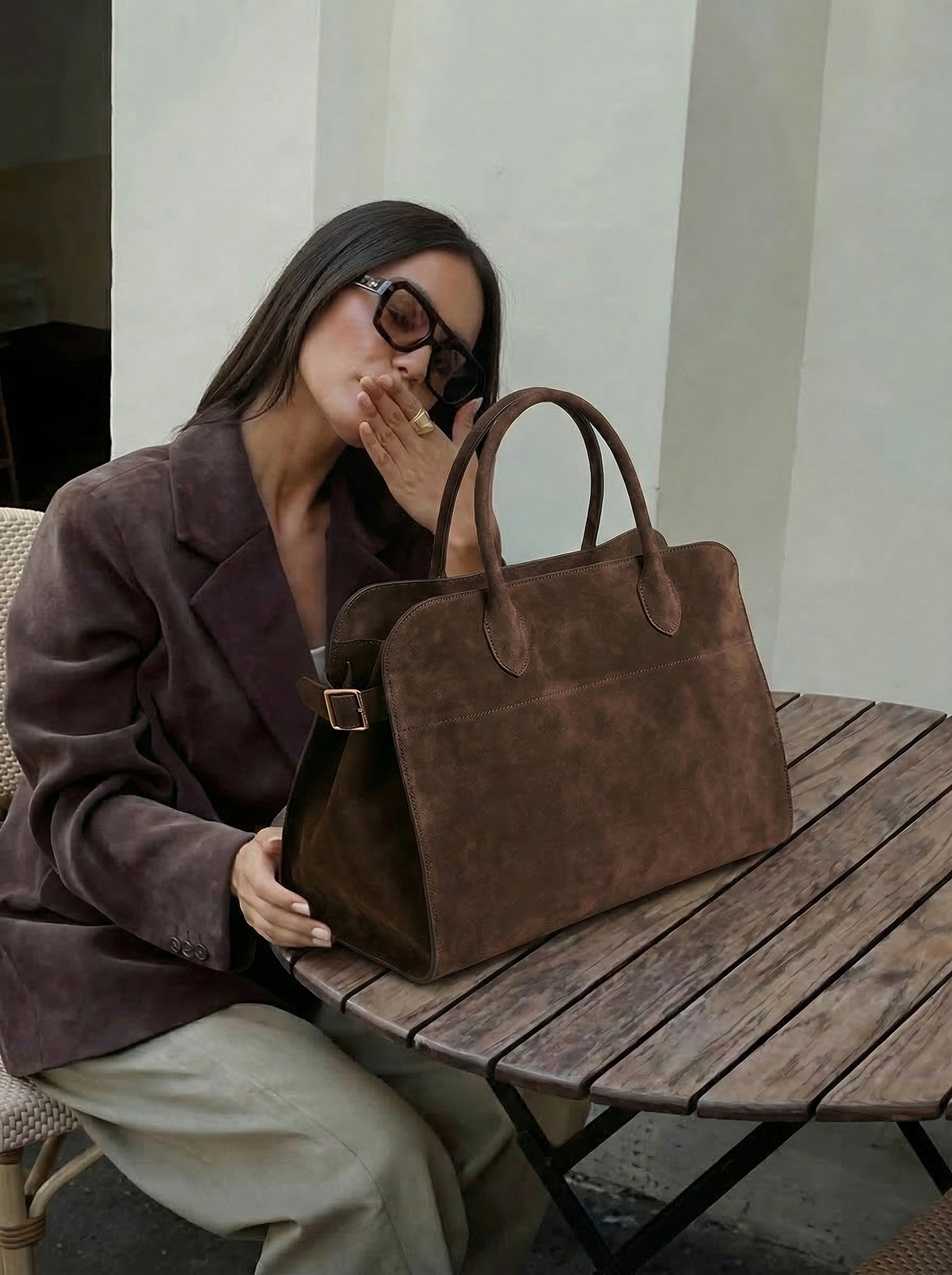 The Napoli | Bolso Tote de Ante
