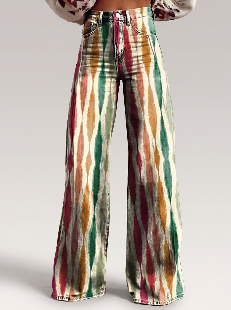 Isabella | Pantalones elegantes de estilo bohemio